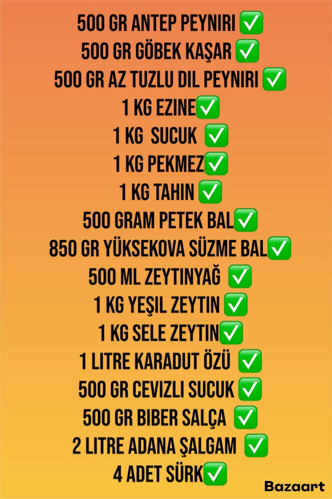 Kahvaltı Paketi 2