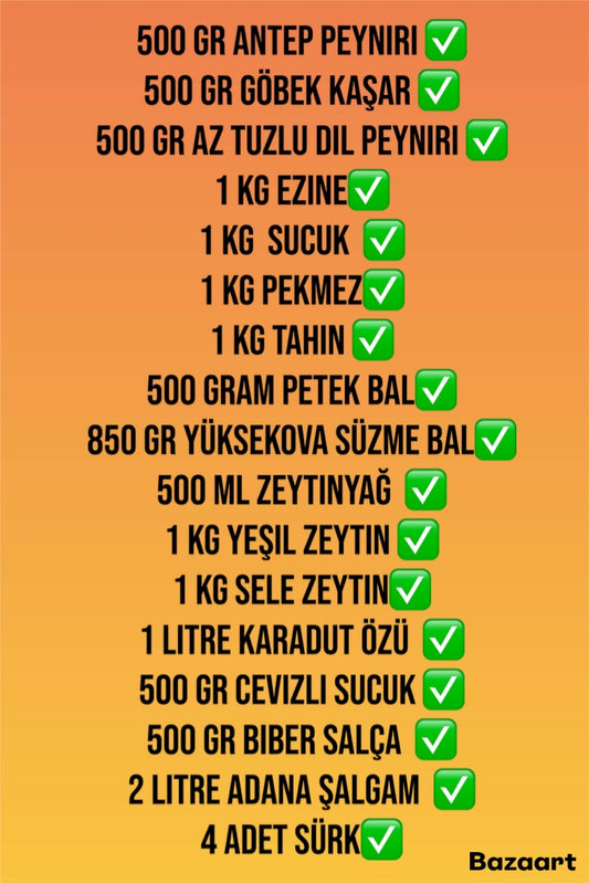 Kahvaltı Paketi 2