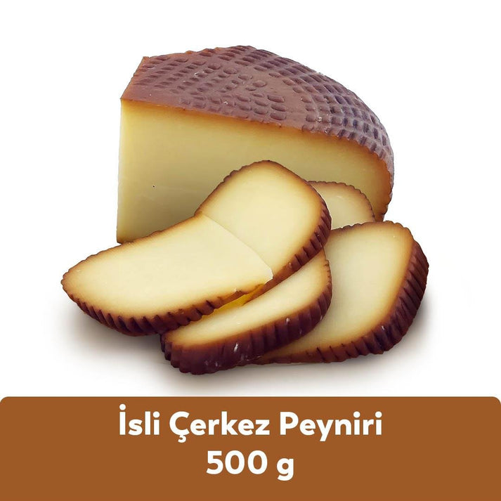İsli Çerkez Peyniri 500 g – Ölçer Çiftliği